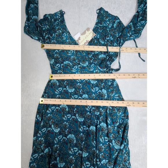 Band of the Free Jewel Maxi dress blue floral NWT Size XS boho Garden girl Fairu - Picture 5 of 9